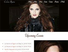 Tablet Screenshot of celinebyrne.com